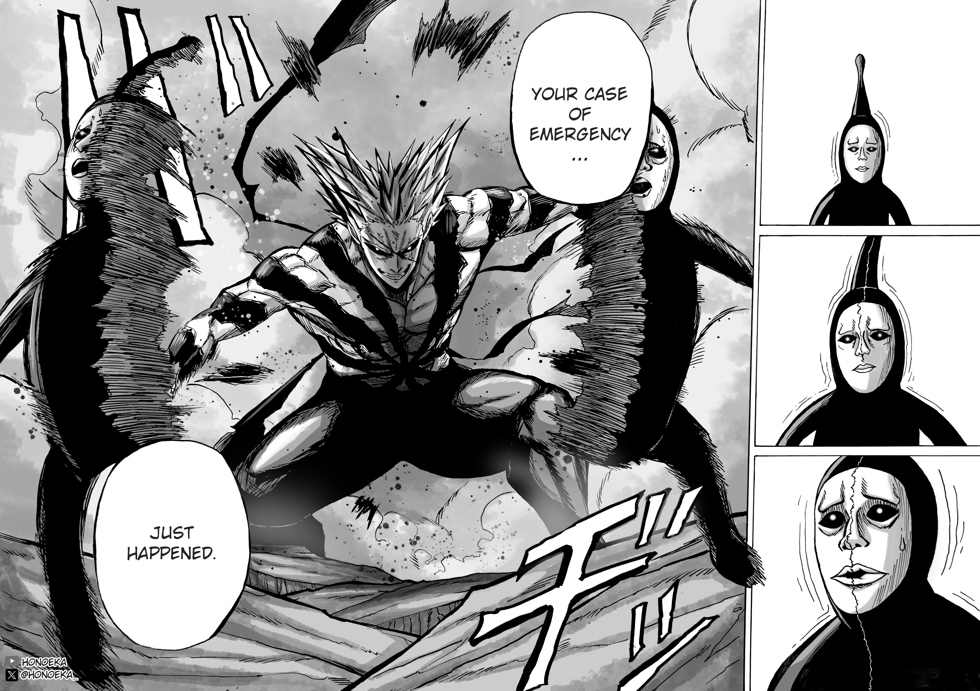 Garou vs S-Class cover