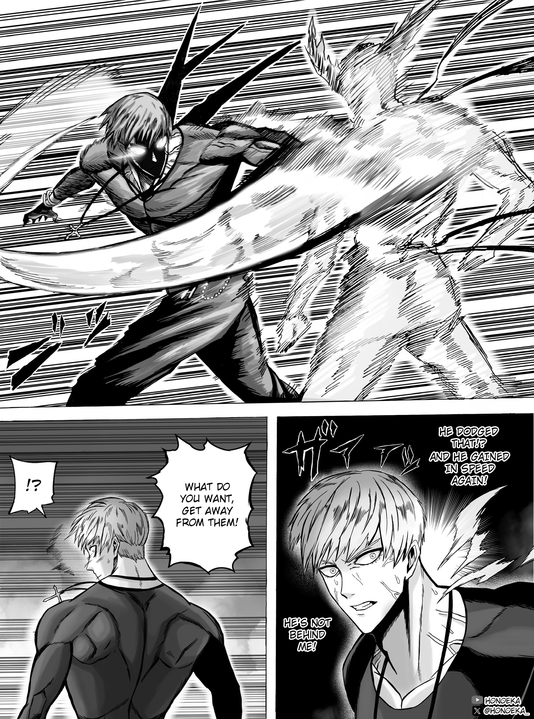 Saitama vs Flashy Flash cover